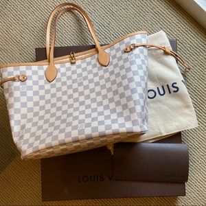 Louis Vuitton Neverfull MM Damier Azur